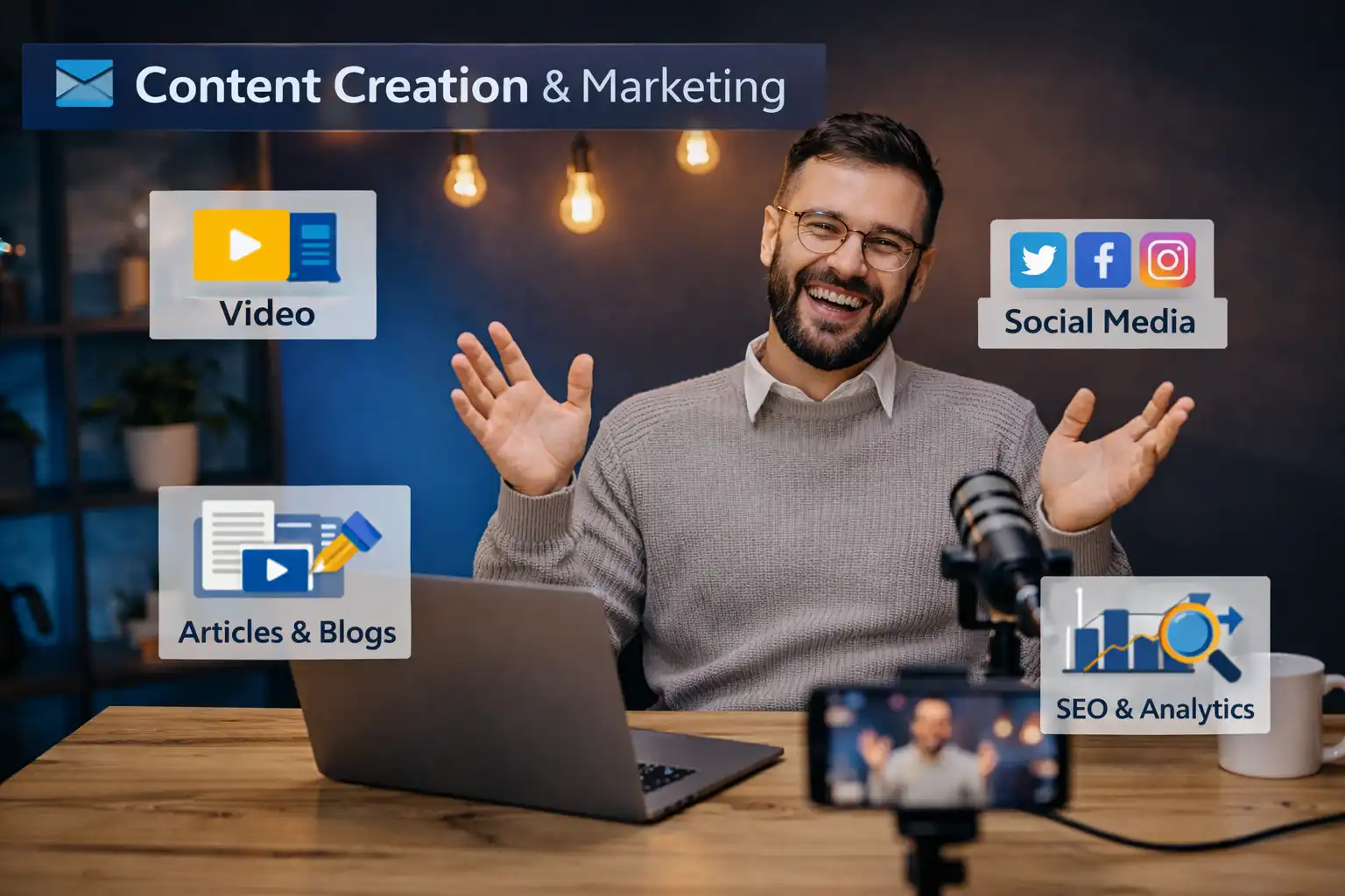 Digital Marketing Services 14 Content Creation